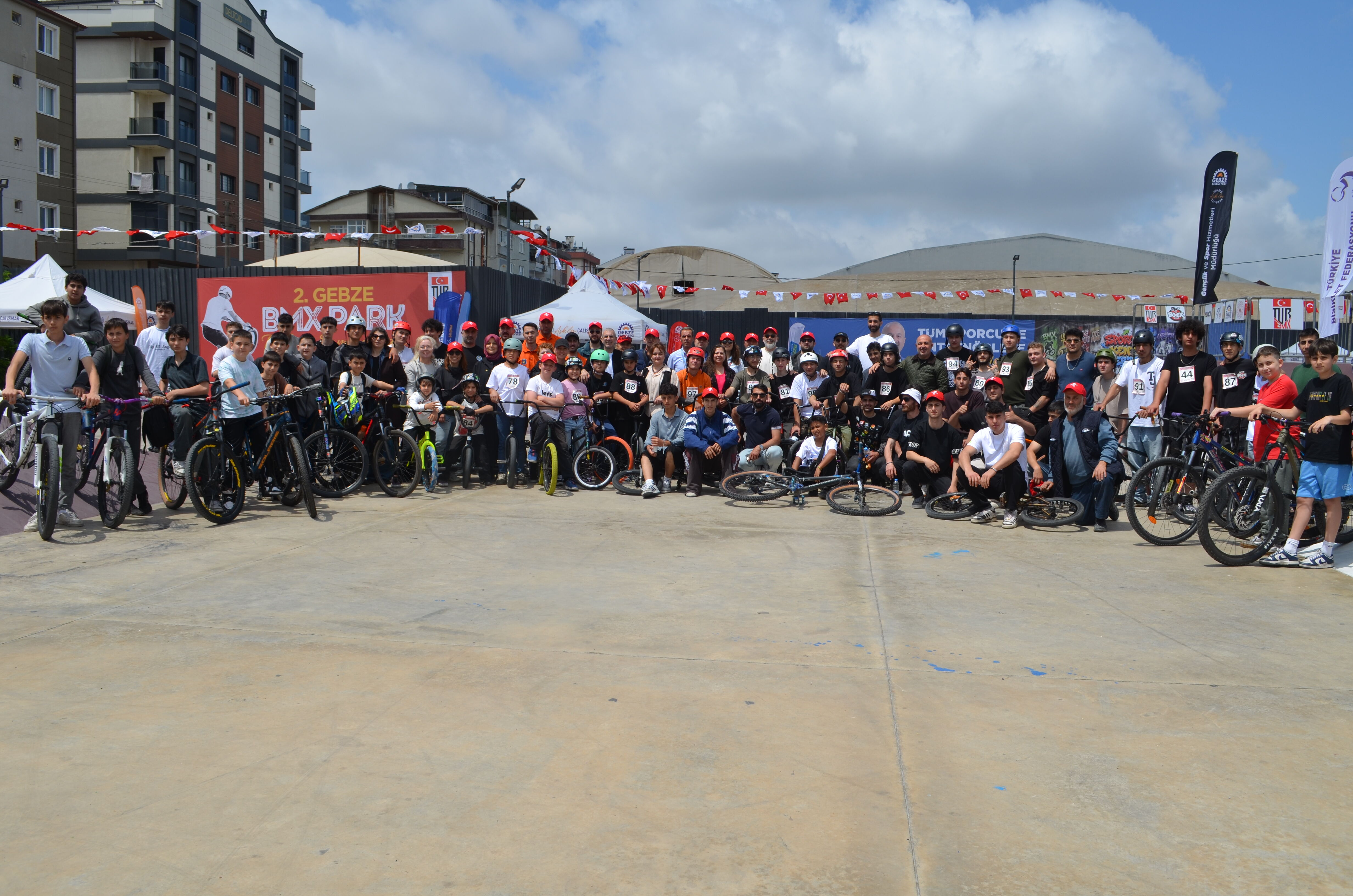 Bmx Skate Park Türki̇ye Şampi̇yonasi Gebze'de Heyecana Sahne Oldu (4)