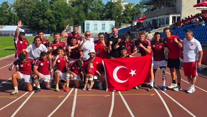 3 Erkekler 7'Li Ragbi Milli Takımımız, Avrupa Üçüncüsü