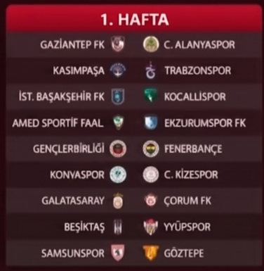 1.Hafta