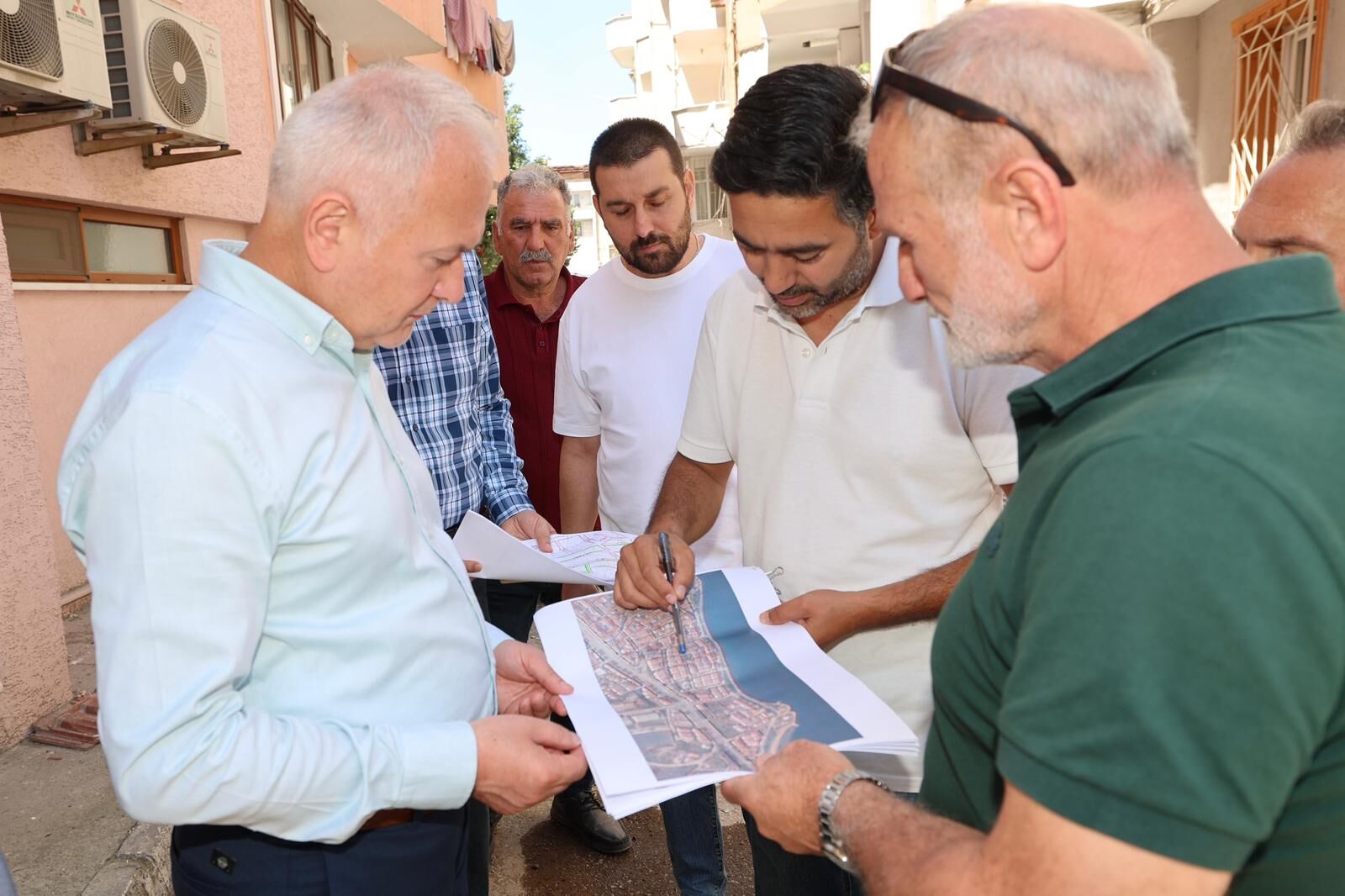 Başkan Çalık, Altyapı Çalışmaları Tamamlanan Bölgelerde İncelemelerde Bulundu (3)