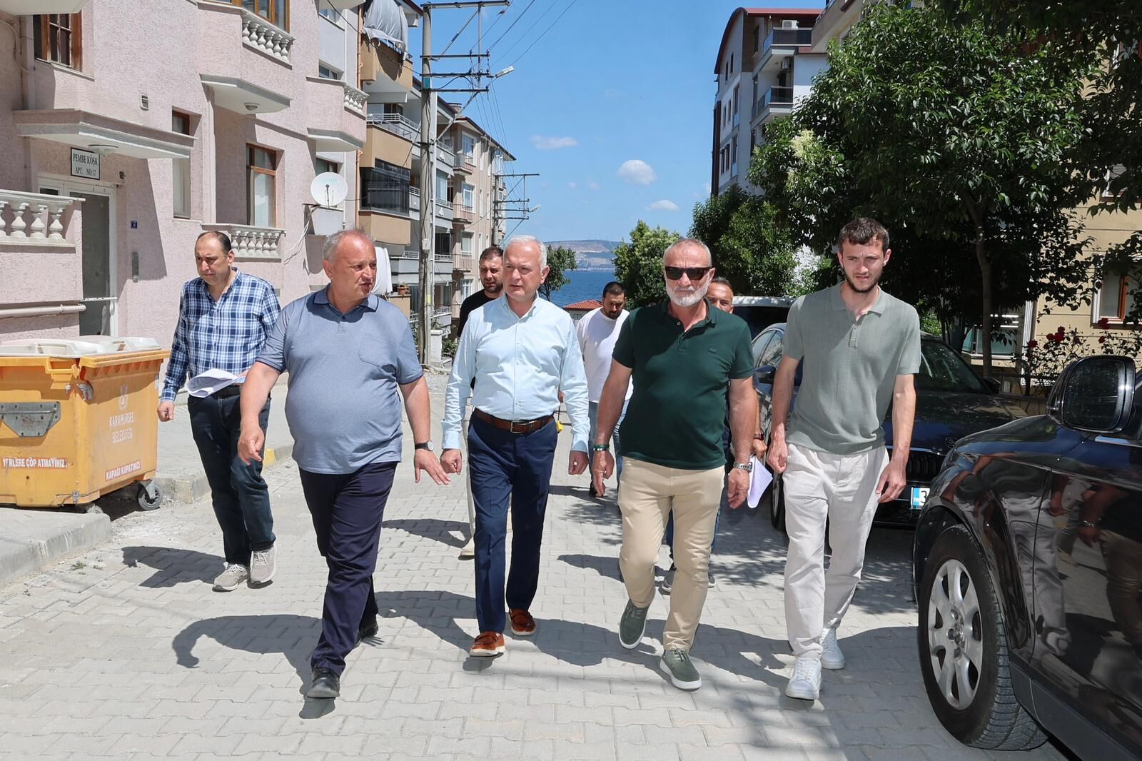 Başkan Çalık, Altyapı Çalışmaları Tamamlanan Bölgelerde İncelemelerde Bulundu (5)