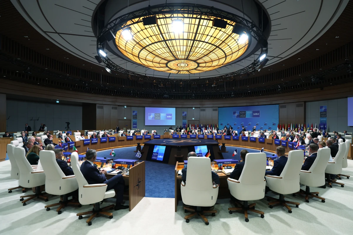 Ff8F066E Nato Zirvesi Basladi Erdogandan Kritik Cagri Savunmada Kisitlamalar Kalkmali
