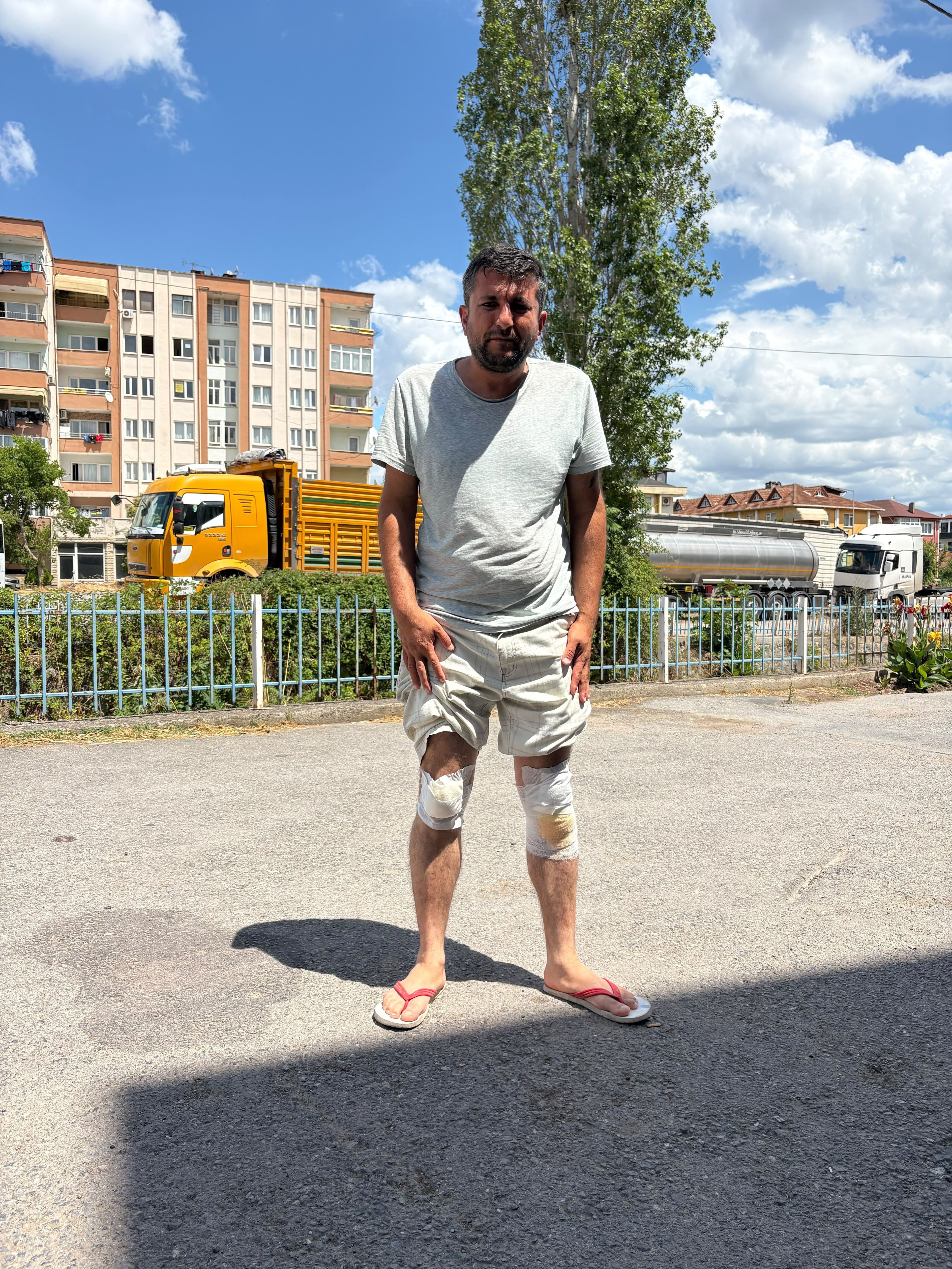 Uyari Yapan Vatandaş Darp Edi̇ldi̇! (2)