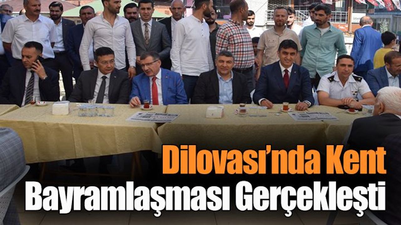 Dilovası’nda Kent Bayramlaşması Gerçekleşti
