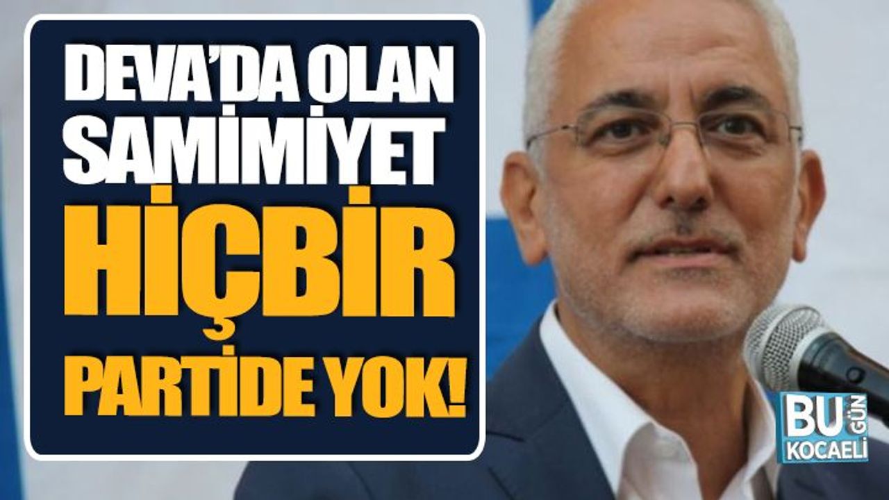 Ali Ufuk Yaşar; Tabela partisi olacak dediler, 74 ilde örgütlendik!
