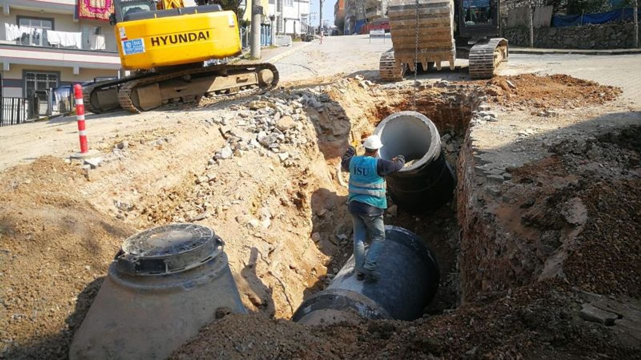 Kocaeli haber - İSU 33 şantiye ile altyapı ve üstyapı çalışmaları gerçekleştiriyor!