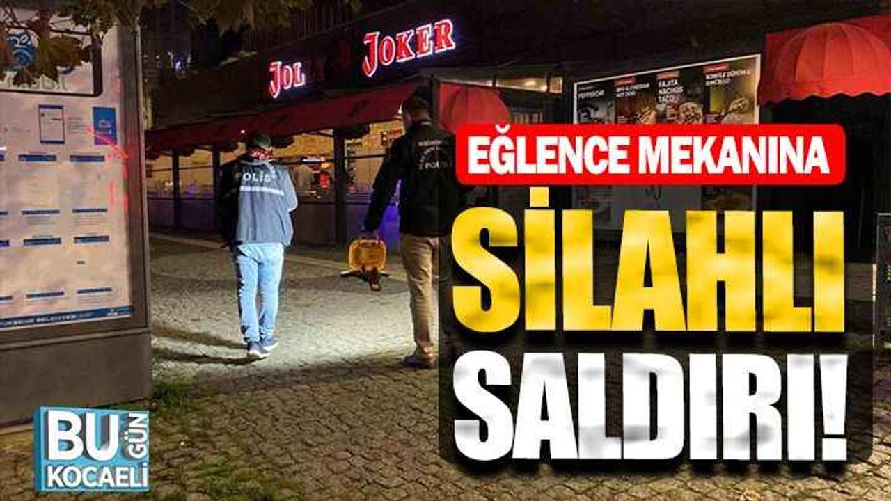 Derya Bedavacı’nın sahne aldığı eğlence mekanı Kocaeli Jolly Joker'de silahlı saldırı!