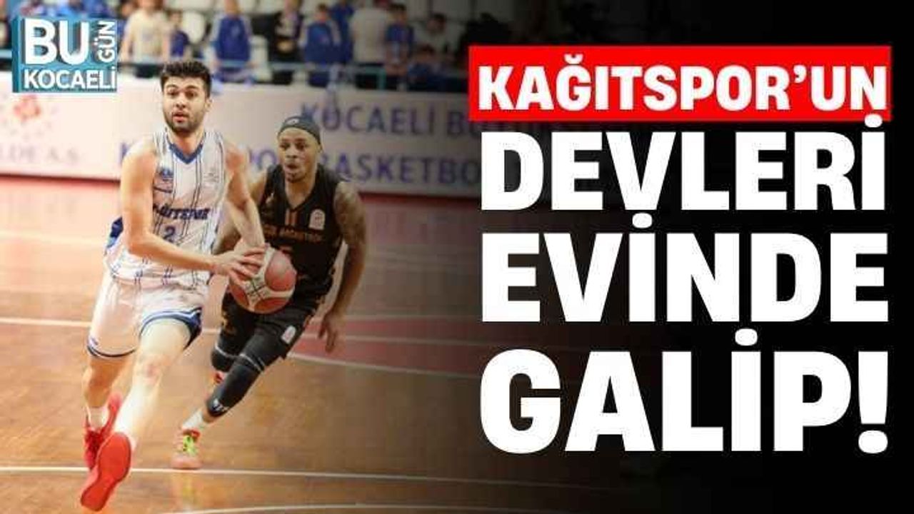 Kağıtspor'un devleri evinde Iğdır Basketbol'u 83-68 mağlup etti!