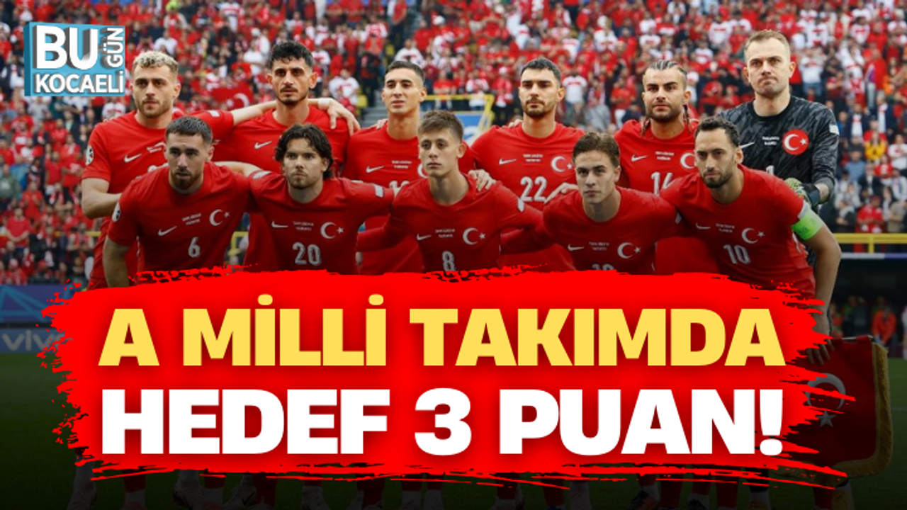A Milli Takımda Hedef 3 Puan!