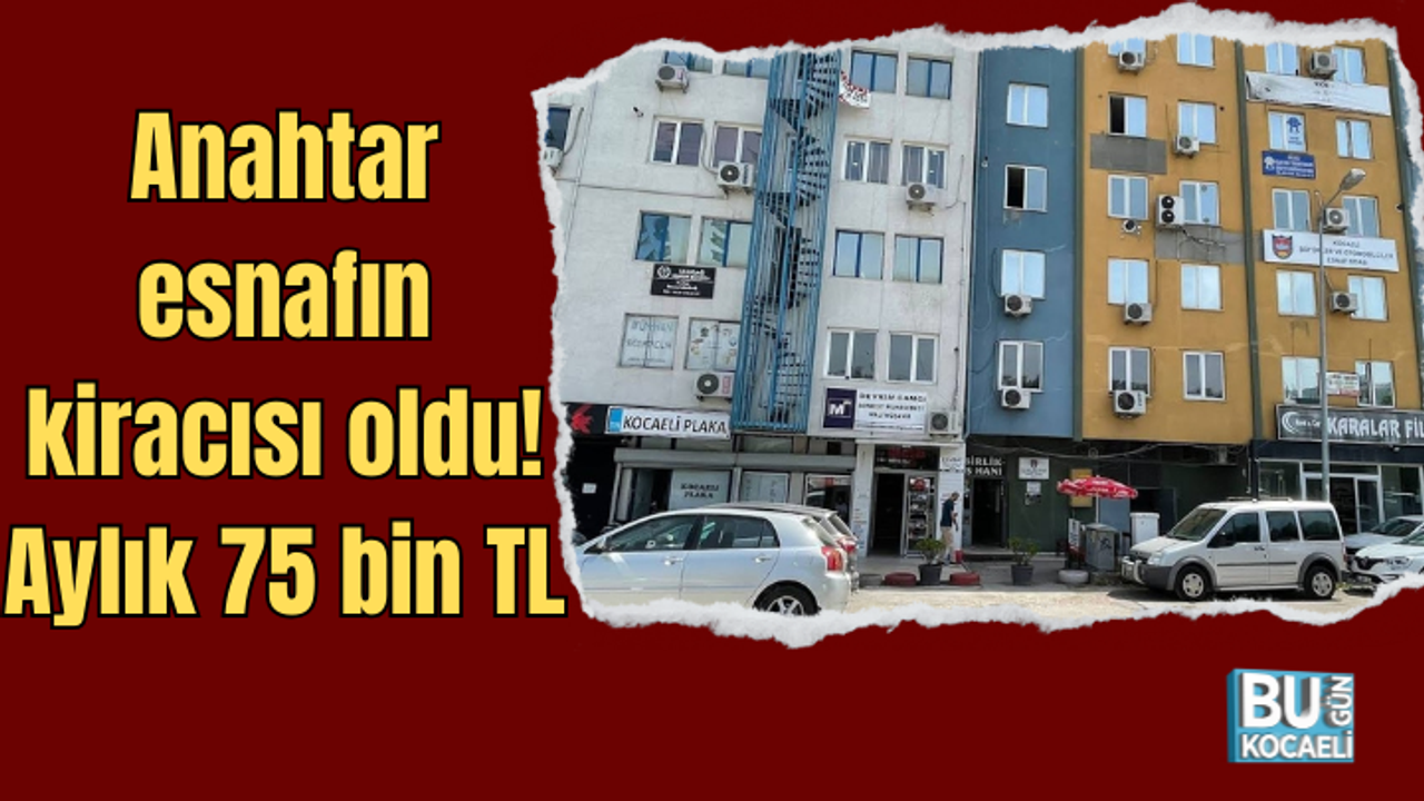 Anahtar esnafın kiracısı oldu!