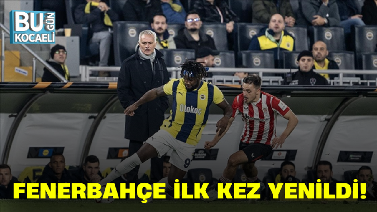 FENERBAHÇE İLK KEZ YENİLDİ!