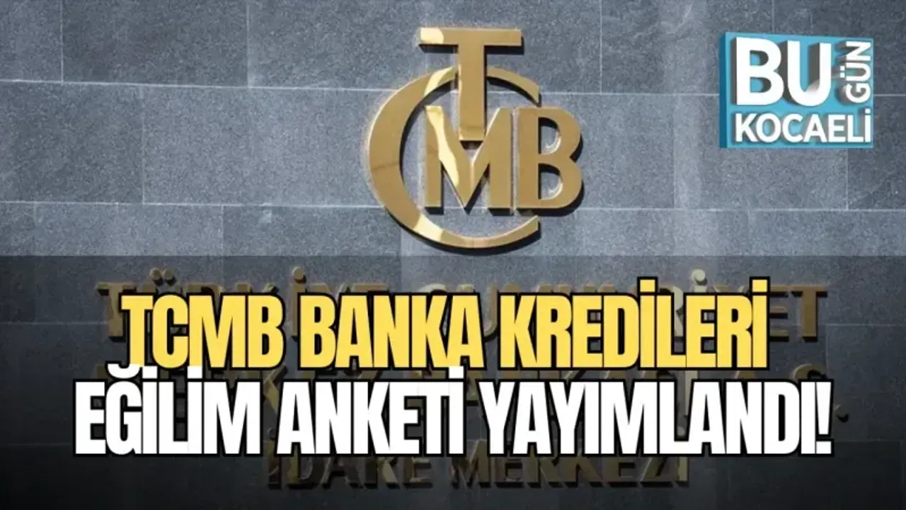TCMB BANKA KREDİLERİ EĞİLİM ANKETİ YAYIMLANDI!