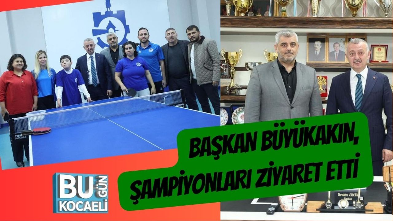 Başkan Büyükakın, Kağıtspor Kulübü’nü Ziyaret Etti