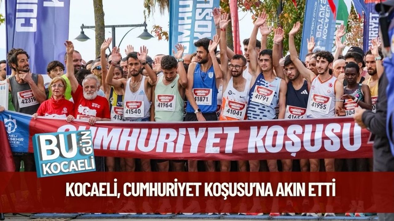 Kocaeli, Cumhuriyet Koşusu’na akın etti