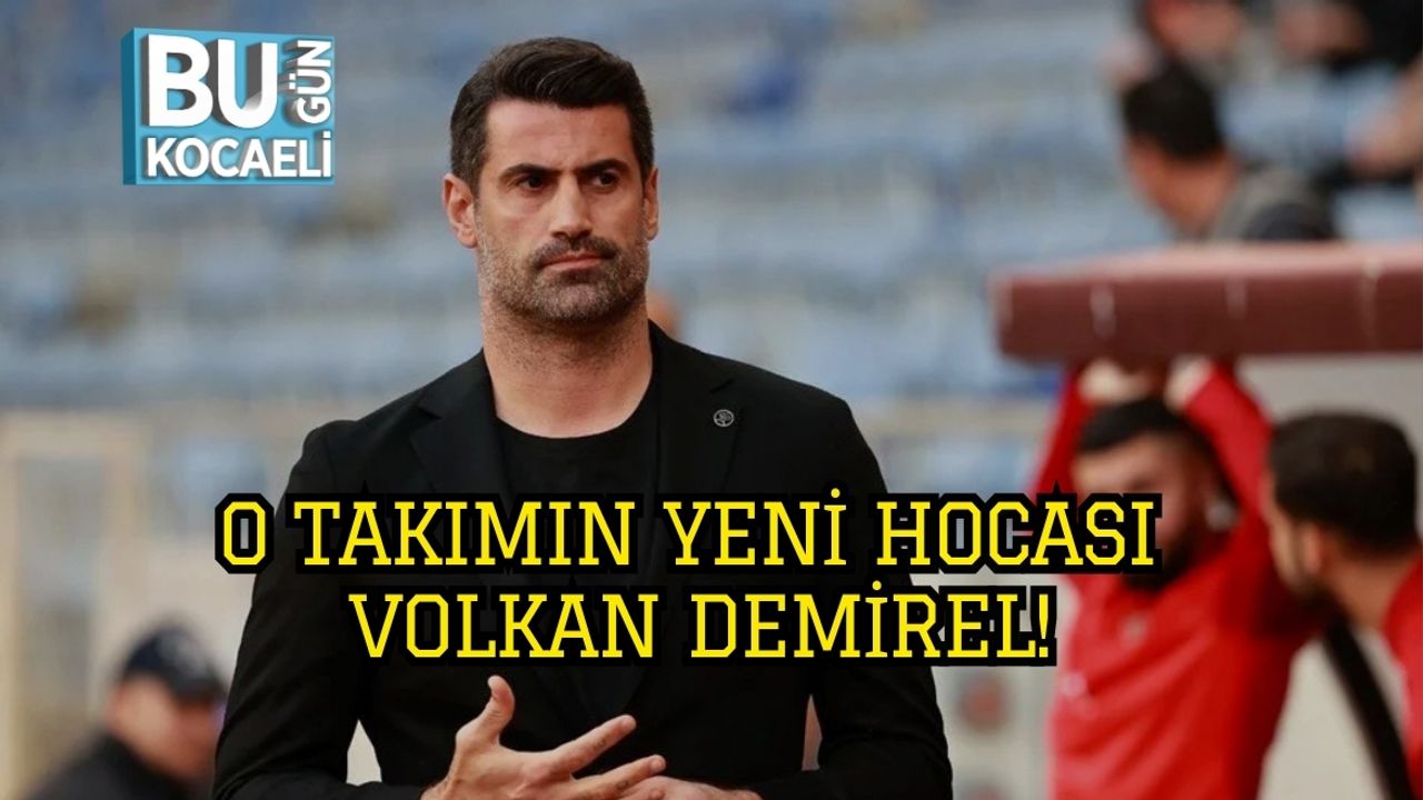 O Takımın Yeni Hocası Volkan Demirel!