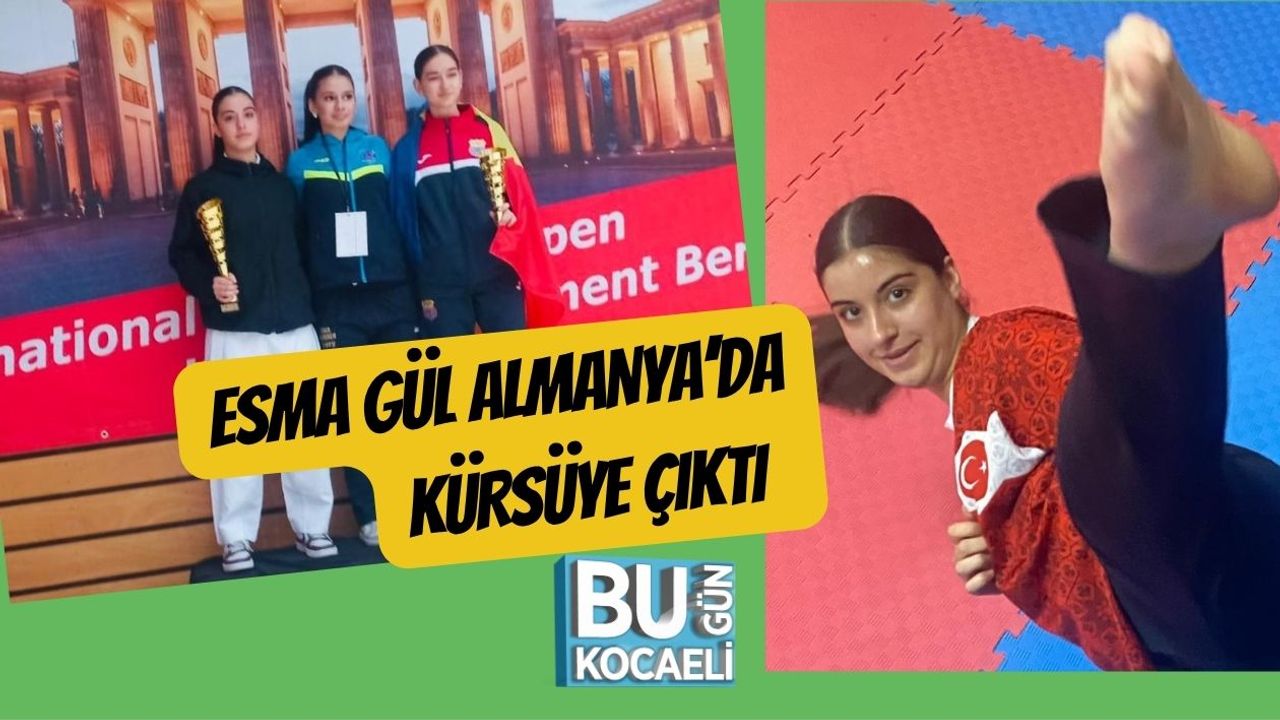 Esma Gül Almanya’da Kürsüye Çıktı