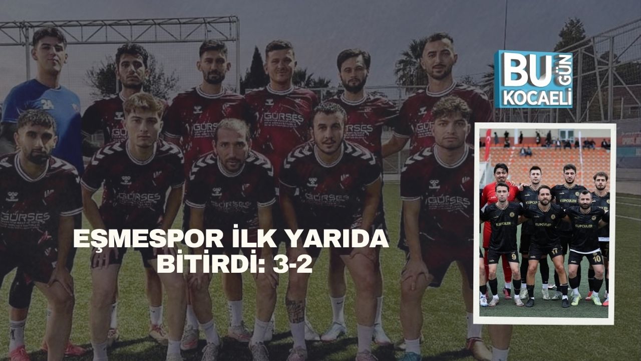 Eşmespor İlk Yarıda Bitirdi: 3-2