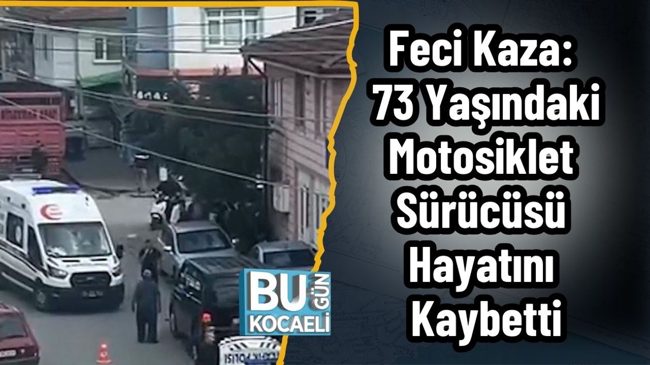 Geyve’de Feci Kaza: 73 Yaşındaki Motosiklet Sürücüsü Hayatını Kaybetti