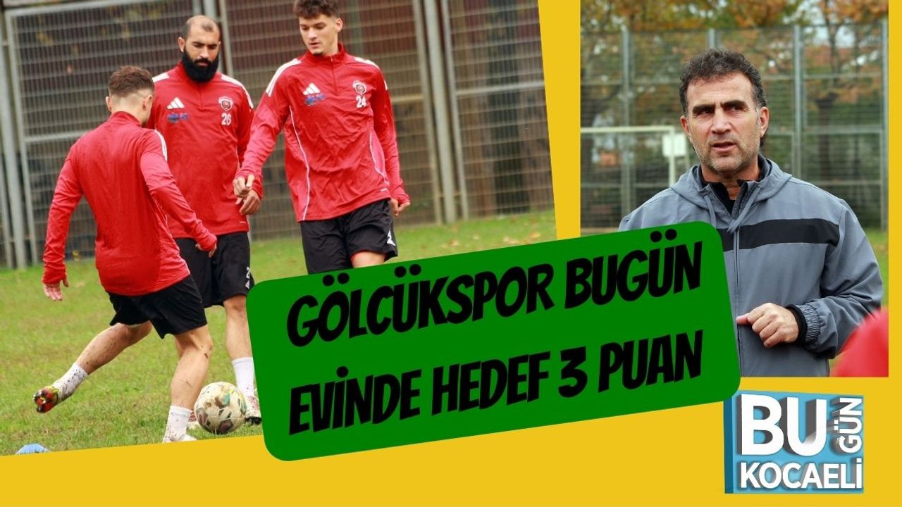 Gölcükspor Bugün Evinde Hedef 3 Puan