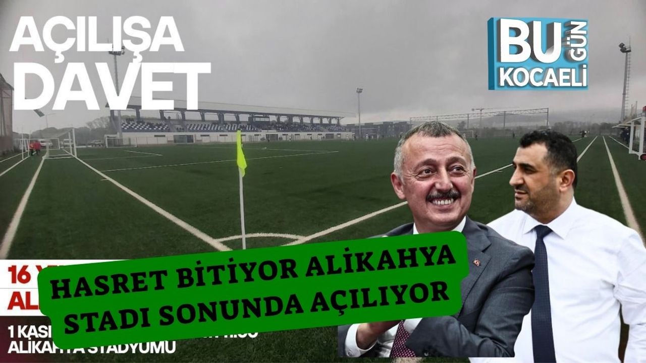 Hasret Bitiyor Alikahya Stadı Sonunda Açılıyor