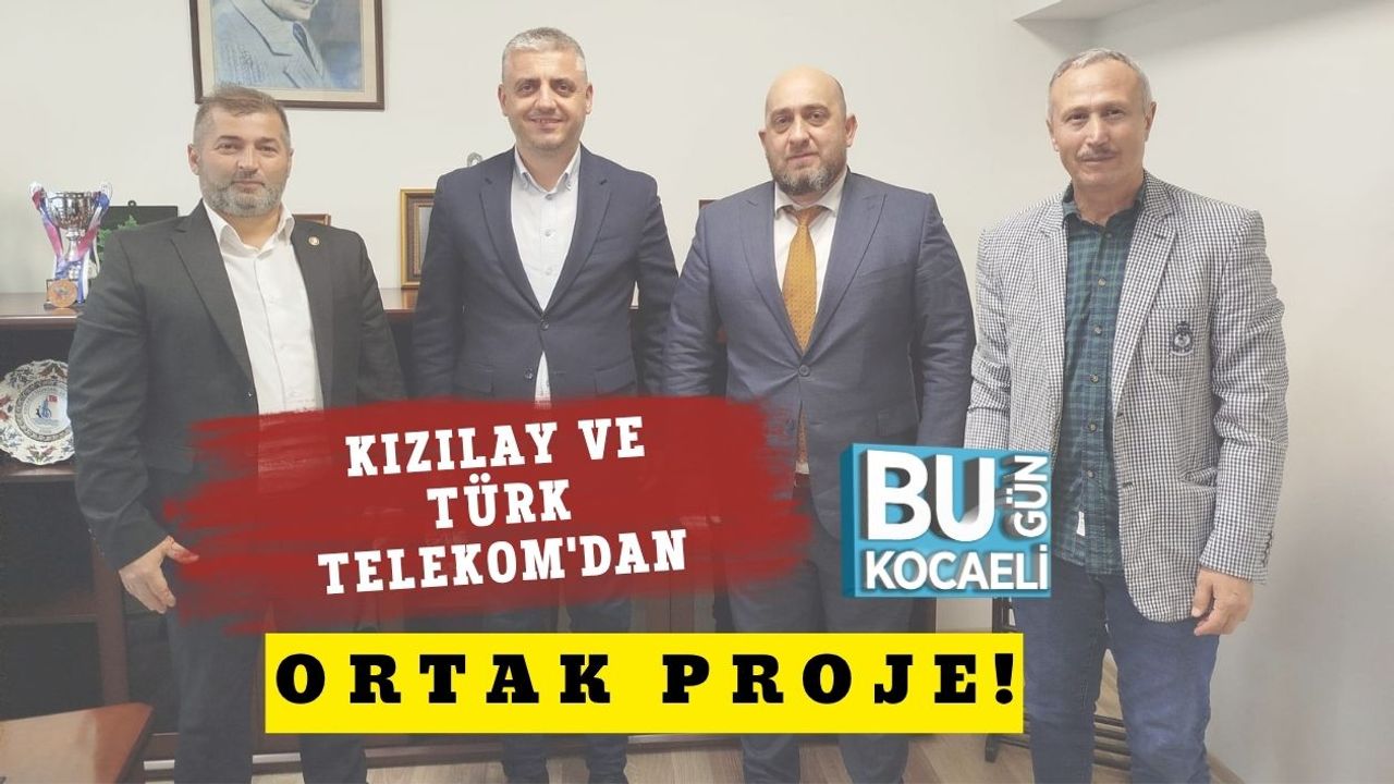 Kızılay ve Türk Telekom'dan Ortak Proje!