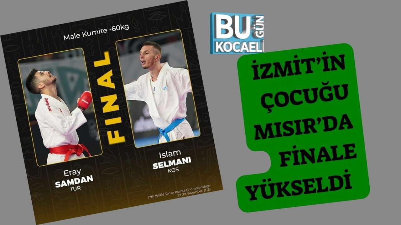İzmit’in Çocuğu Mısır’da Finale Yükseldi