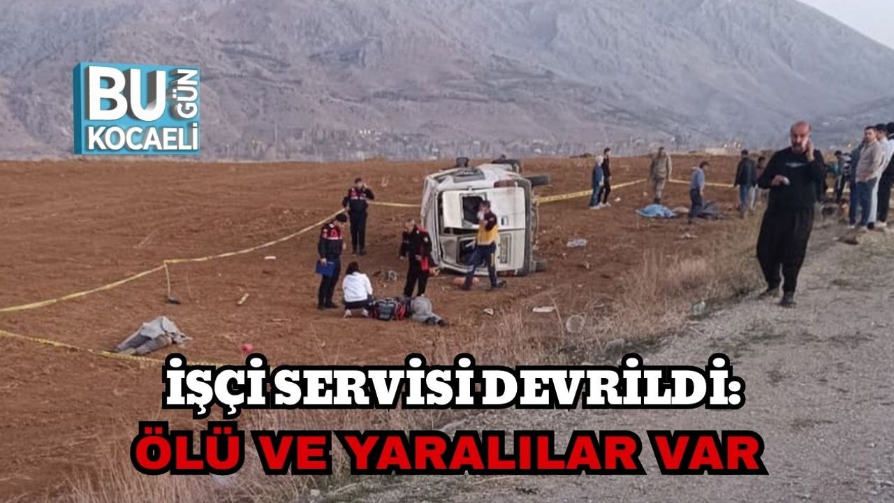 İşçi Servisi Devrildi: Ölü ve Yaralılar Var
