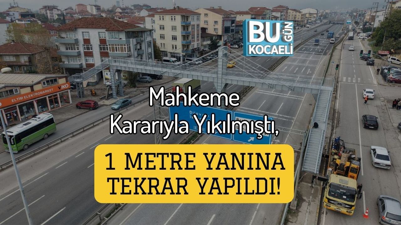 Mahkeme Kararıyla Yıkılmıştı, 1 Metre Yanına Tekrar Yapıldı!