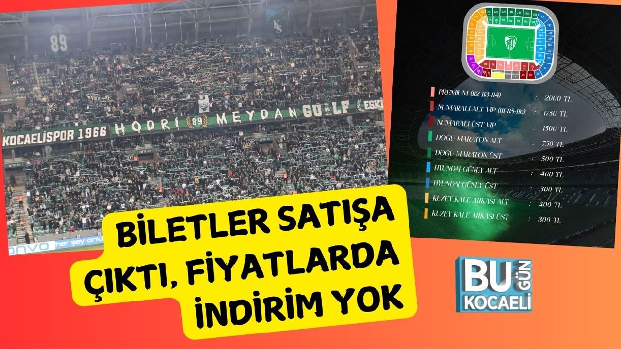 Biletler Satışa Çıktı, Fiyatlarda İndirim Yok