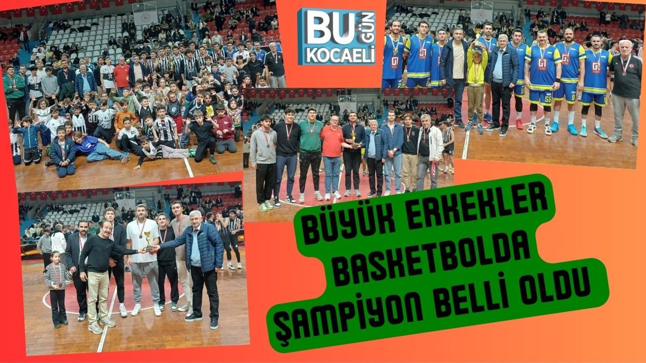 Büyük Erkekler Basketbolda Şampiyon Belli Oldu