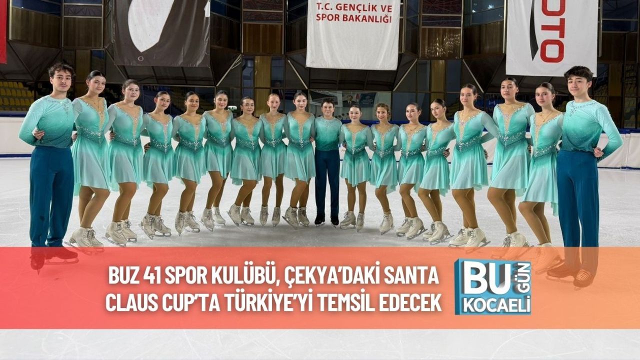 Buz 41 Spor Kulübü, Çekya’daki Santa Claus Cup’ta Türkiye’yi Temsil Edecek