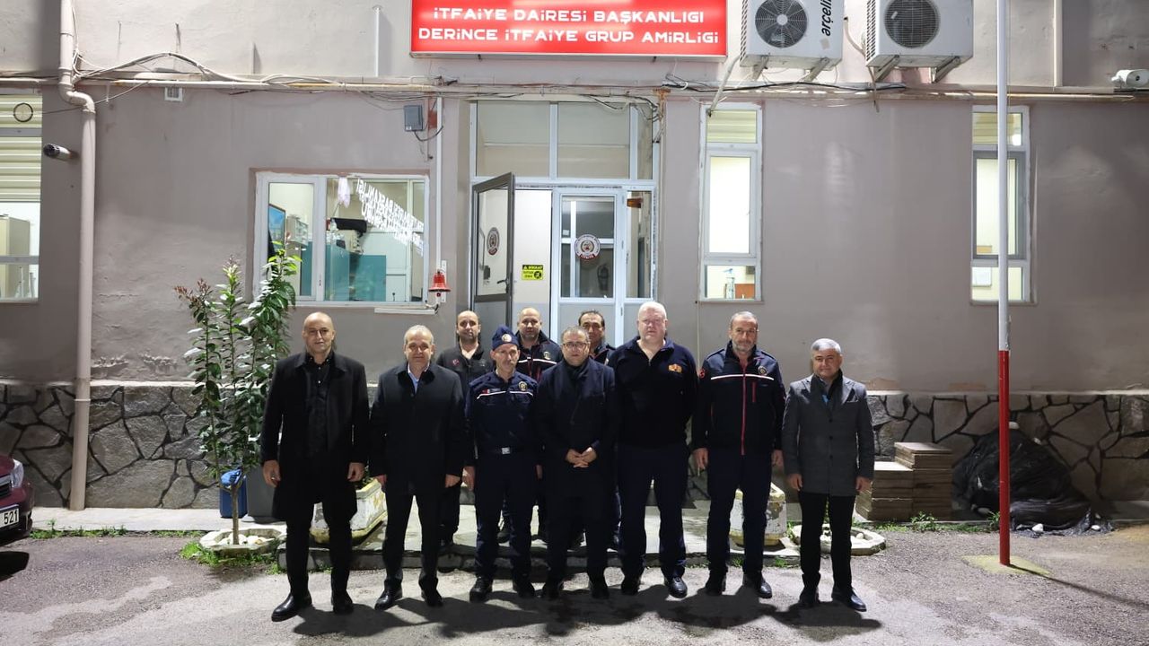 Başkan Gökçe’den Yeni Yıl Nöbetçilerine Moral Ziyareti