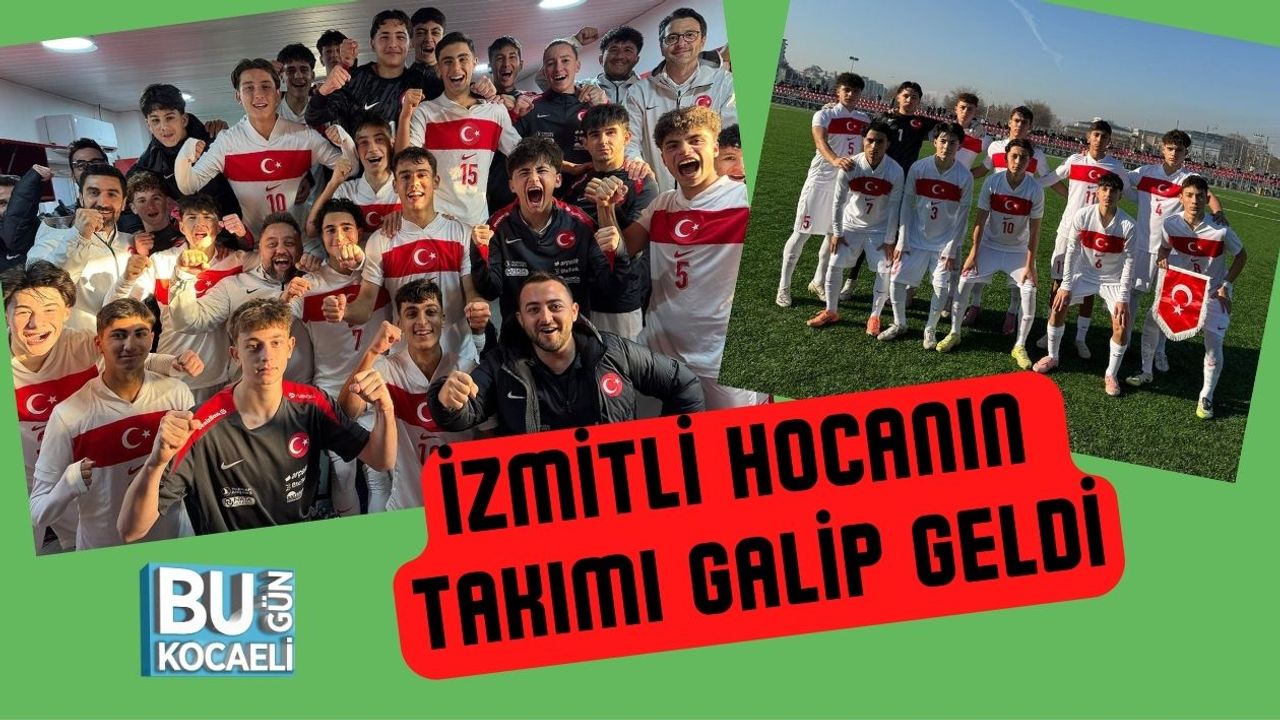 İzmitli Hocanın Takımı Galip Geldi