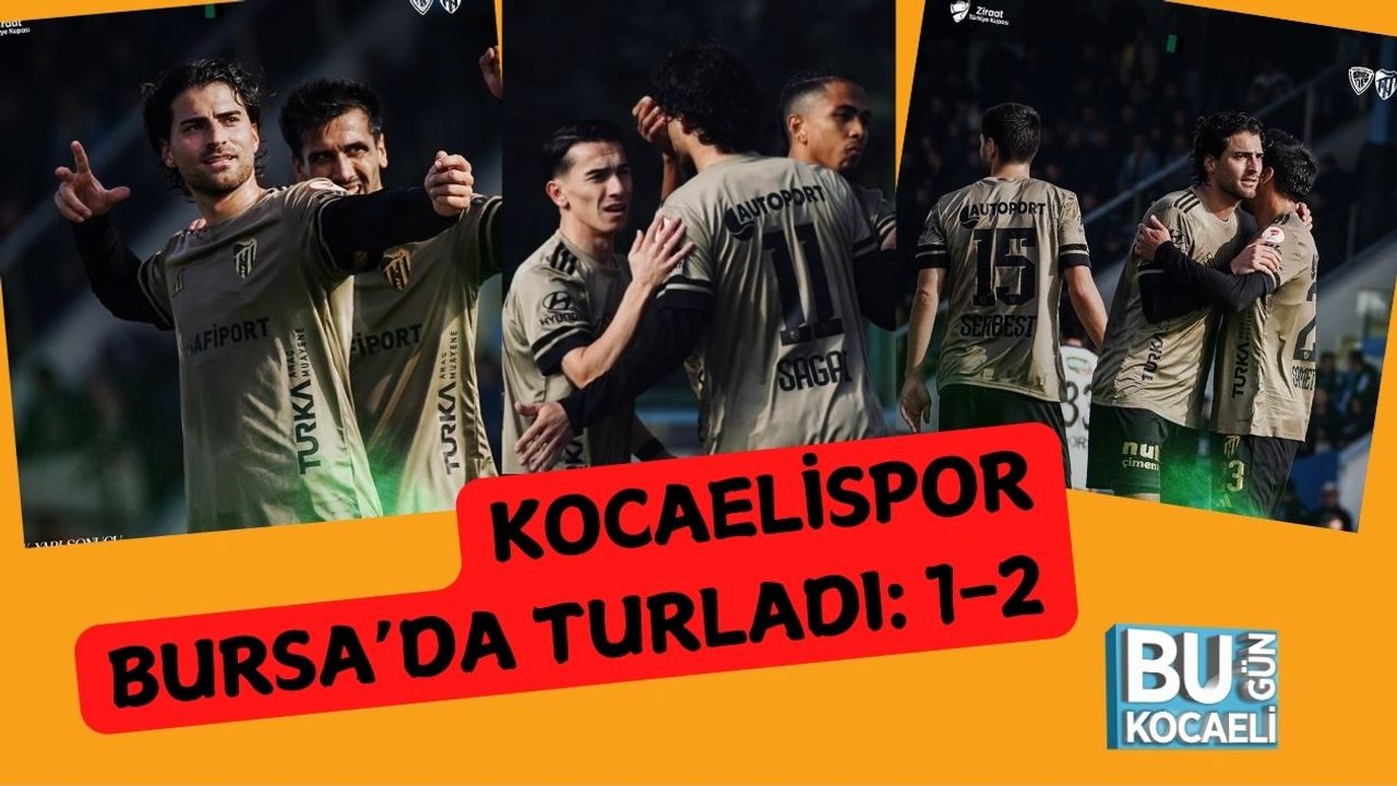 Kocaelispor Bursa’da Turladı: 1-2