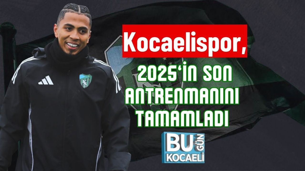 Kocaelispor, 2025’in Son Antrenmanını Tamamladı