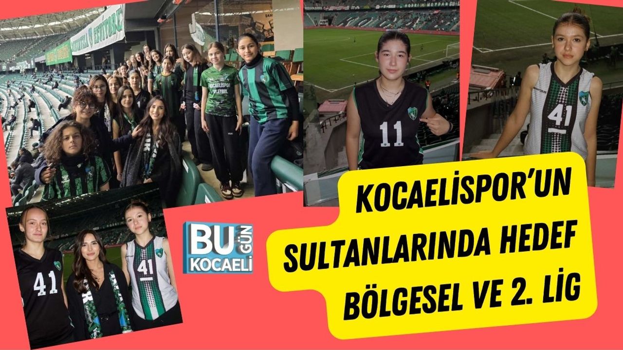 Kocaelispor’un Sultanlarında Hedef Bölgesel ve 2. Lig