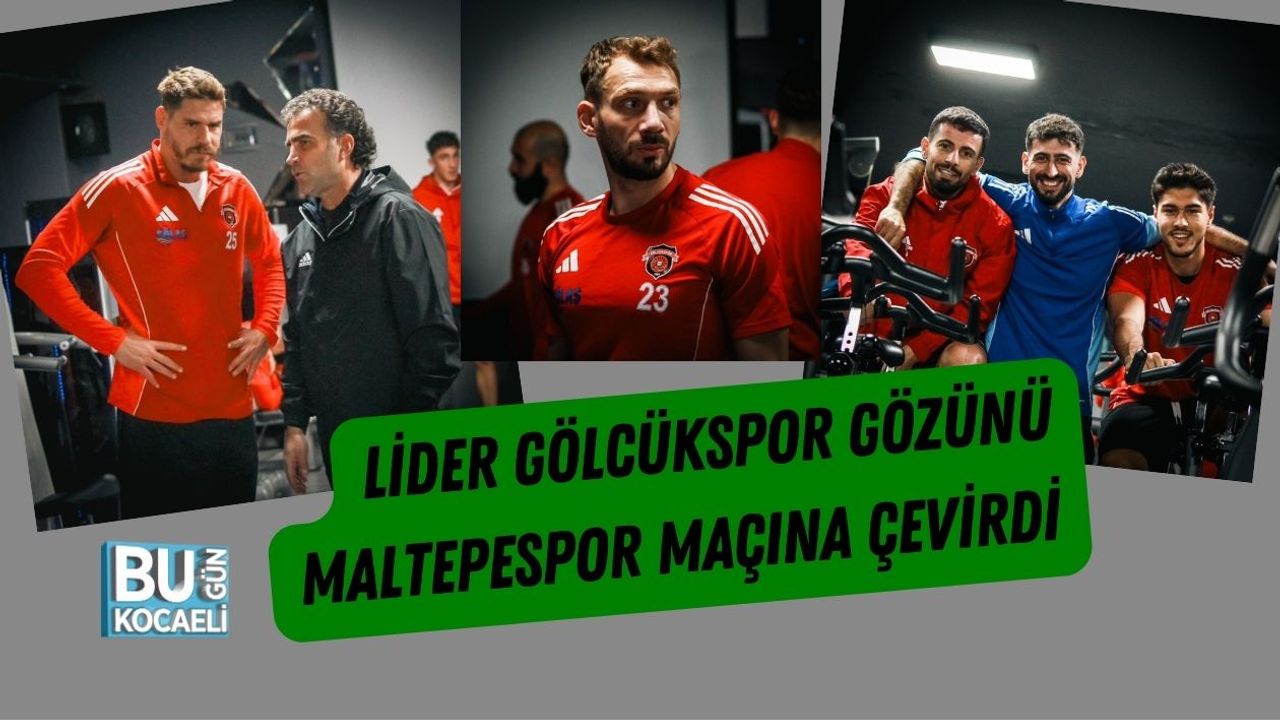 Lider Gölcükspor Gözünü Maltepespor Maçına Çevirdi