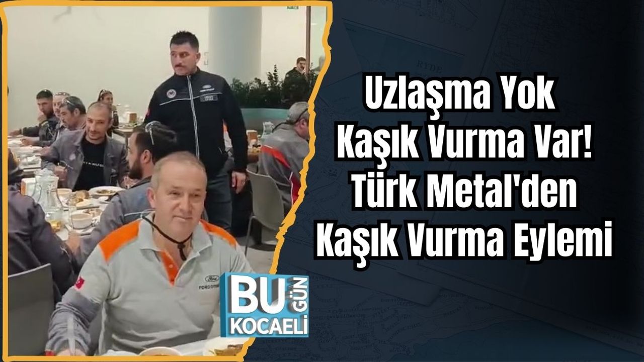 Uzlaşma Yok Kaşık Vurma Var! Türk Metal'den Kaşık Vurma Eylemi