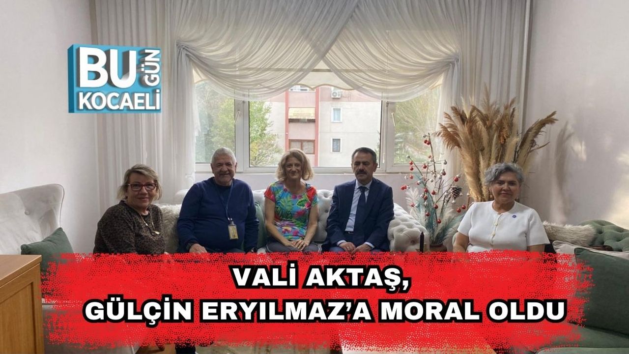 Vali Aktaş, Gülçin Eryılmaz’a Moral Oldu