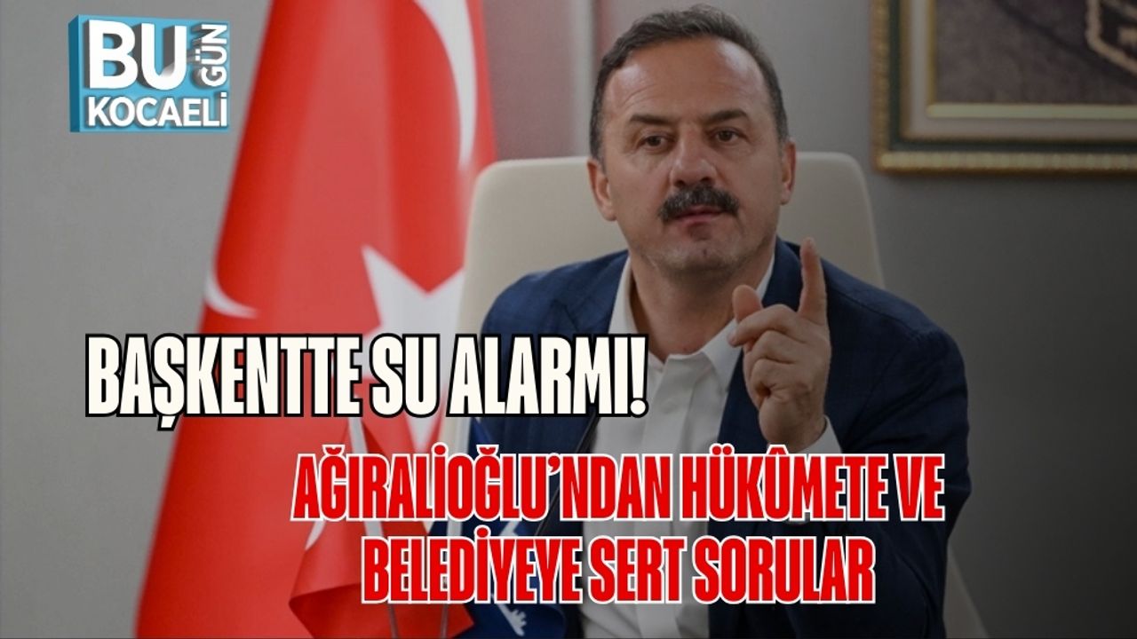 Başkentte Su Alarmı: Ağıralioğlu’ndan Hükûmete ve Belediyeye Sert Sorular