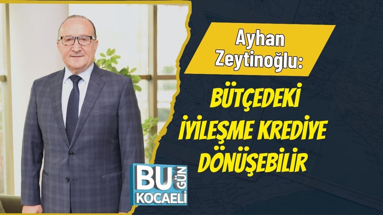 Ayhan Zeytinoğlu: Bütçedeki İyileşme Krediye Dönüşebilir