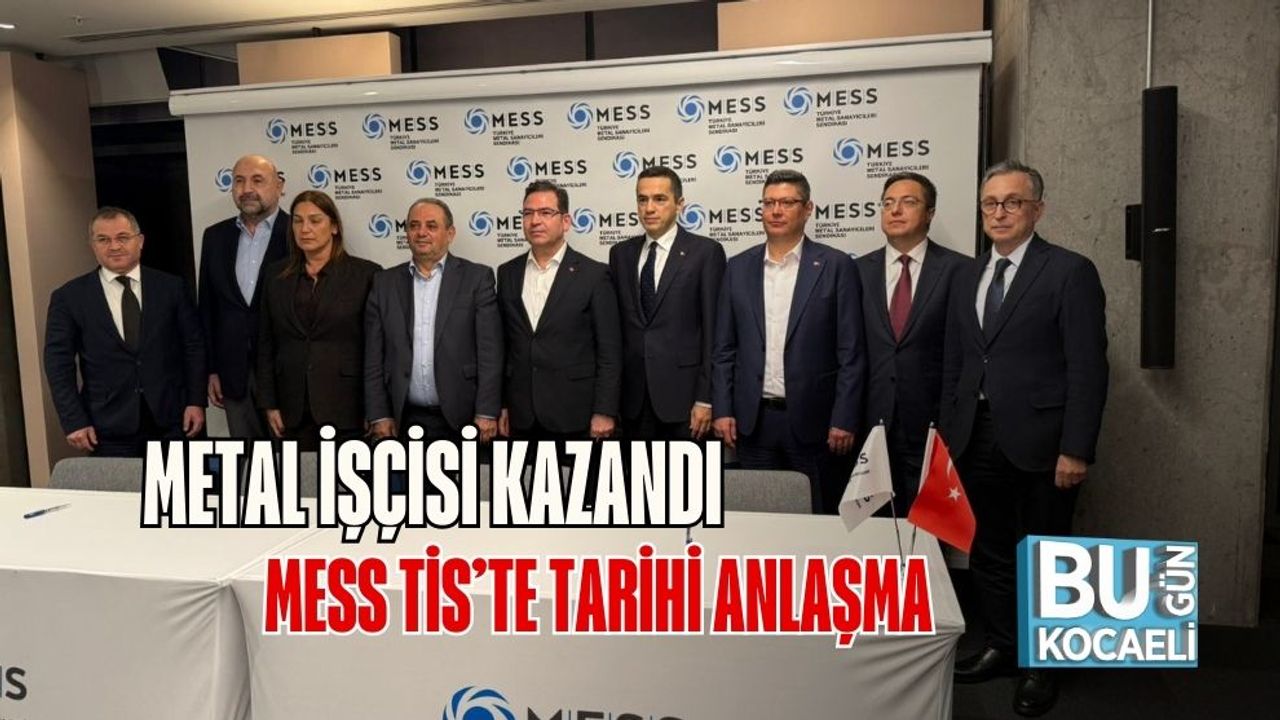 Metal İşçisi Kazandı: MESS TİS’te Tarihi Anlaşma