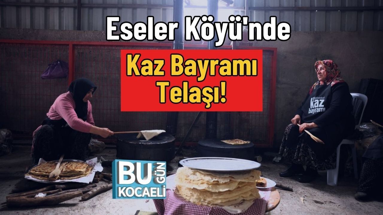 Eseler Köyü'nde Kaz Bayramı Telaşı!