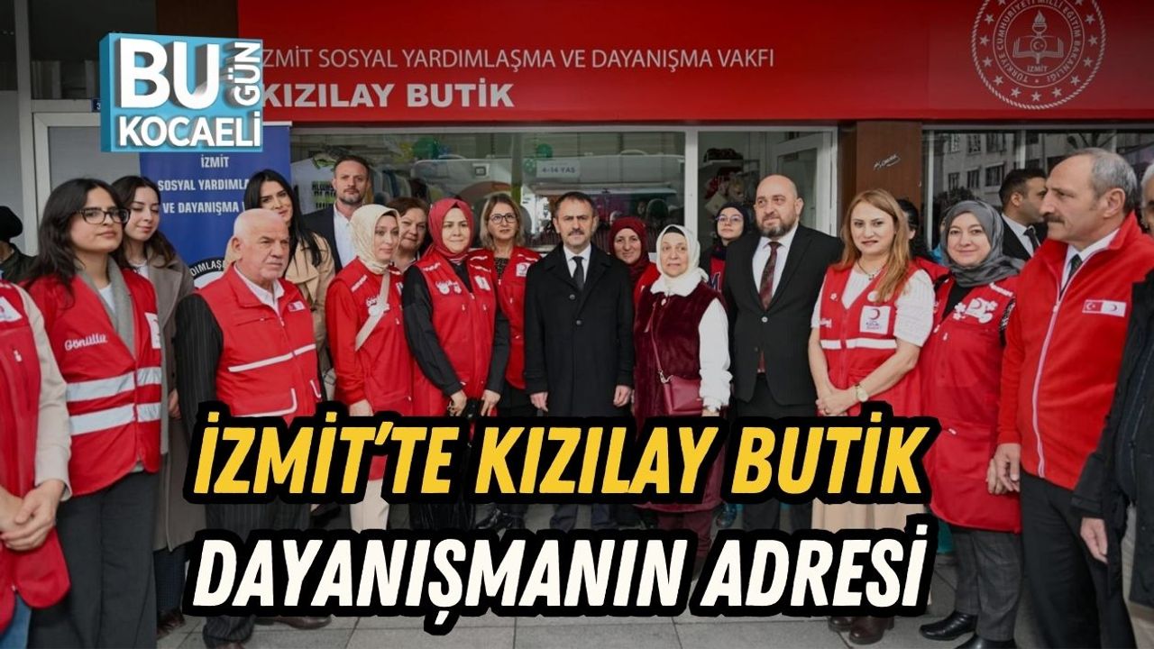 İzmit’te Kızılay Butik Dayanışmanın Adresi