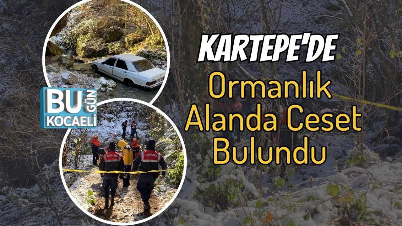 Kartepe'de Ormanlık Alanda Ceset Bulundu