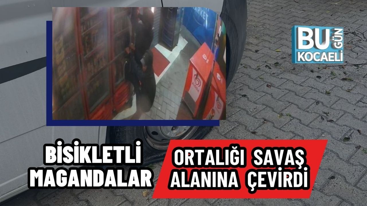 Bisikletli Magandalar Ortalığı Savaş Alanına Çevirdi