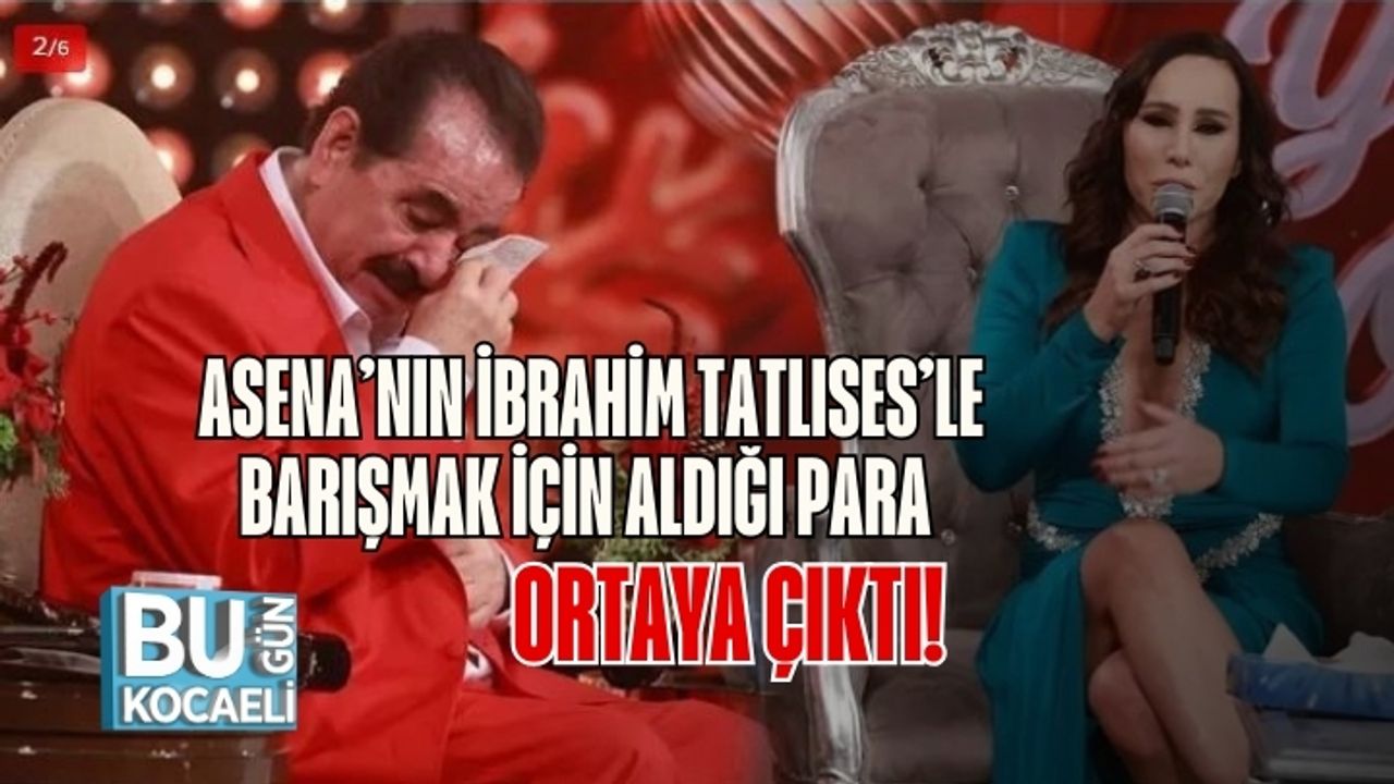 Asena’nın İbrahim Tatlıses’le Barışmak İçin Aldığı Para Ortaya Çıktı!