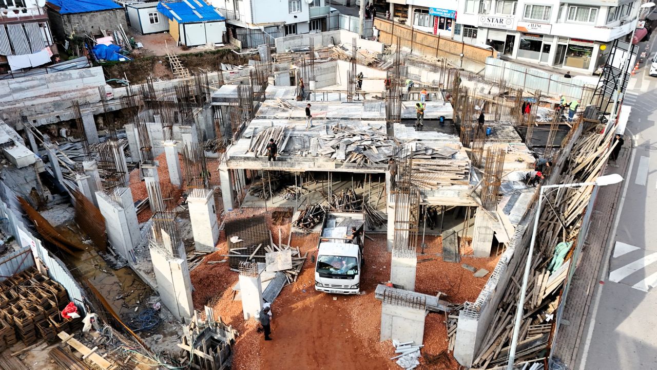 Yeni Kuruçeşme Merkez Camii hızla yükseliyor: İlerleme yüzde 24’e ulaştı