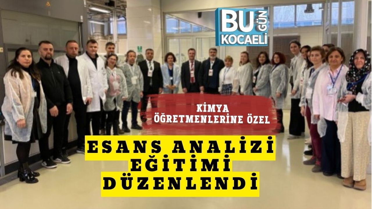 Kimya Öğretmenlerine Özel Esans Analizi Eğitimi Düzenlendi