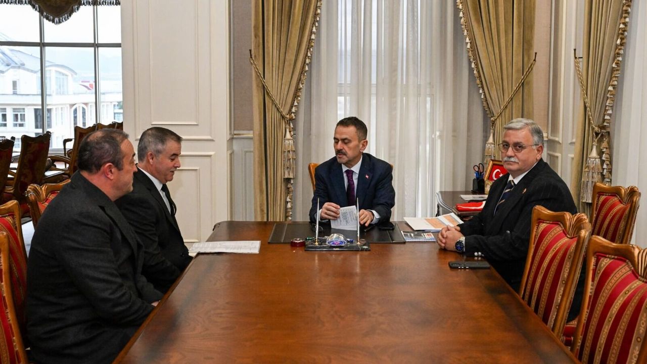 VALİ AKTAŞ’A MUHTARLARDAN ZİYARET